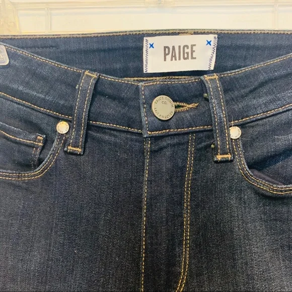 PAIGE Horton Ultra Skinny Dark Wash Jeans